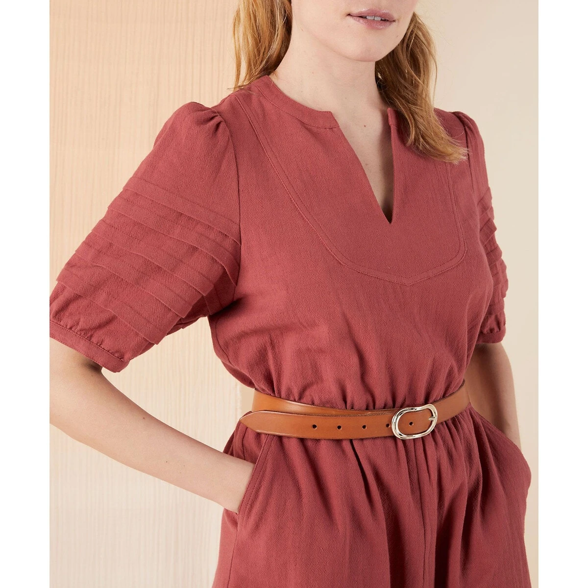 Robe évasée, Manches Courtes ROUZIC 2 Robe évasée, Manches Courtes ROUZIC – Image 2