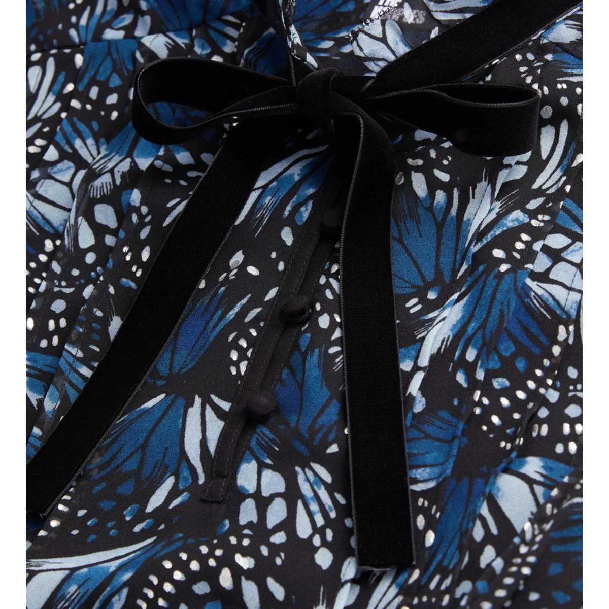 THE KOOPLES Robe Longue Imprimée Avec Plissage 6 THE KOOPLES Robe Longue Imprimée Avec Plissage – Image 6