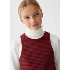 Mango Kids Robe Chasuble Pied-de-poule -Velousia Soldes Boutique 5b1ba600730816fd8d345d547cdae372