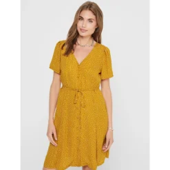 ONLY Robe à Pois évasée Et à Nouer -Velousia Soldes Boutique 5b51e626129bc18244ebfa62fef5dacf