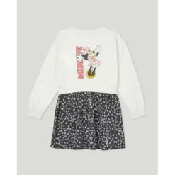 Robe Combinée Imprimé Minnie Mouse -Velousia Soldes Boutique 5c62055c0ee2e0b523a6d12366d5d5e2