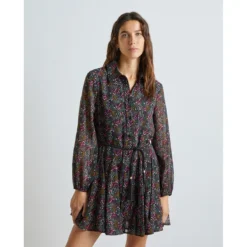 Robe Courte En Gaze -Velousia Soldes Boutique 5c76b4af7b450ec1486551d4985f3d3a