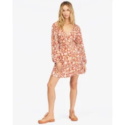 Billabong Robe Portefeuille SPRING ROMANCE -Velousia Soldes Boutique 5cb2c773cb1e6347ff3405b9c838babd
