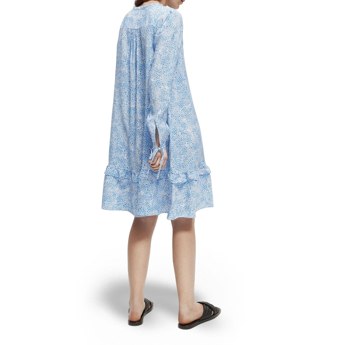 Scotch And Soda Robe Imprimée Ample, Manches Longues 4 Scotch And Soda Robe Imprimée Ample, Manches Longues – Image 4