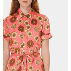 Tara Jarmon Robe Longue Droite -Velousia Soldes Boutique 5f549adadde57b4082582876fd63e518