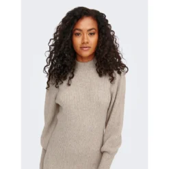 ONLY Robe Pull, Col Roulé -Velousia Soldes Boutique 5f5c9f6ff3f2cc804a54a099c8b25f64