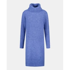 Robe En Tricot à Col Roulé -Velousia Soldes Boutique 6073ed35e0bf31a3e064d5e132fd9059