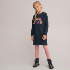 Robe Droite Manches Longues