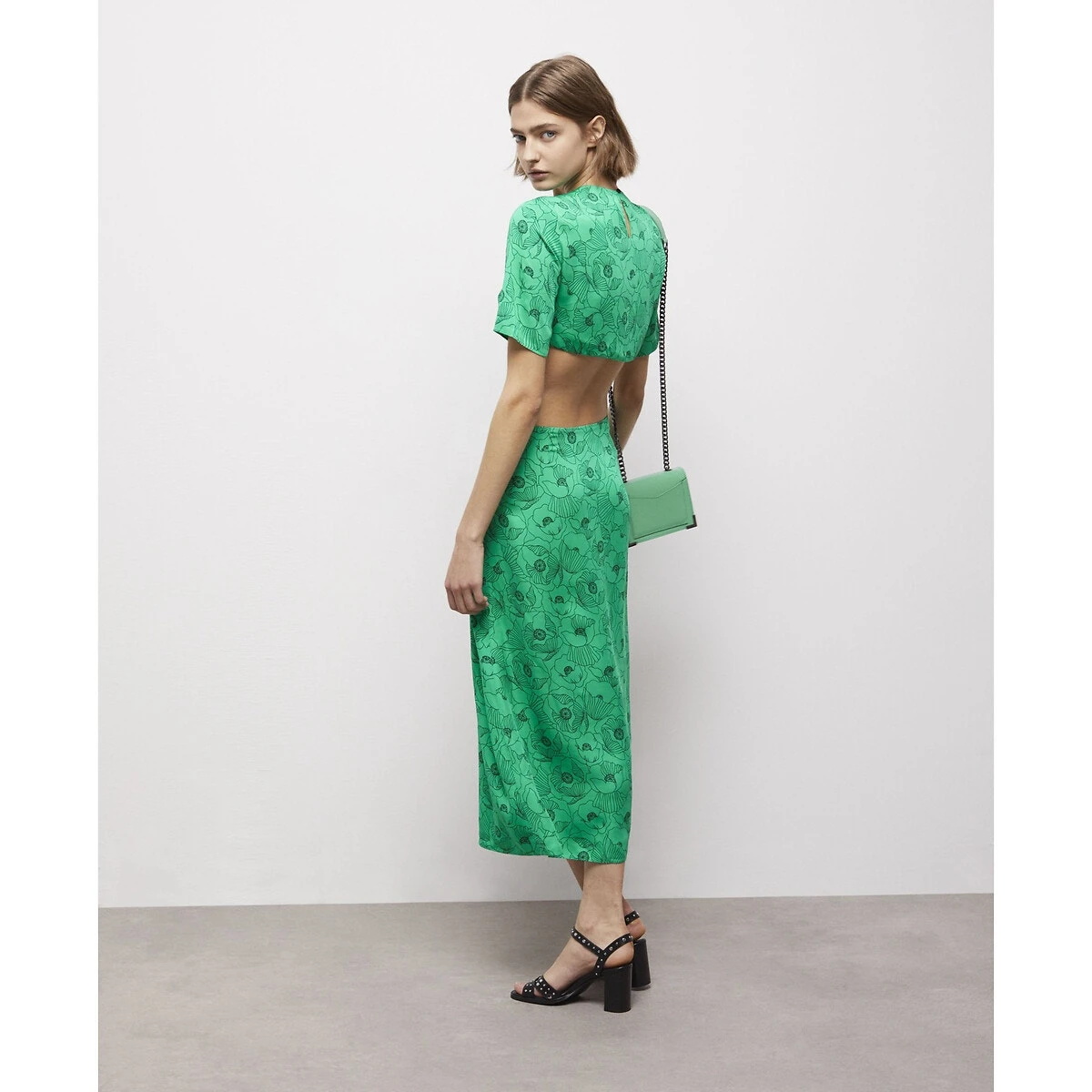 THE KOOPLES Robe Imprimé, Ouverte Sur Côtés 5 THE KOOPLES Robe Imprimé, Ouverte Sur Côtés – Image 5