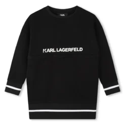 Karl Lagerfeld Kids Robe Sweat-shirt 2-en-1 -Velousia Soldes Boutique 629801081be82480302fa52c648d6605