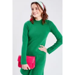 Robe Pull Droite Avec Poches -Velousia Soldes Boutique 62ecc8b5276144ba11cf7883961872e9