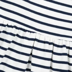 Robe Manches Longues Rayée En Molleton -Velousia Soldes Boutique 64024798da9a2d8448db6984779c5ee4