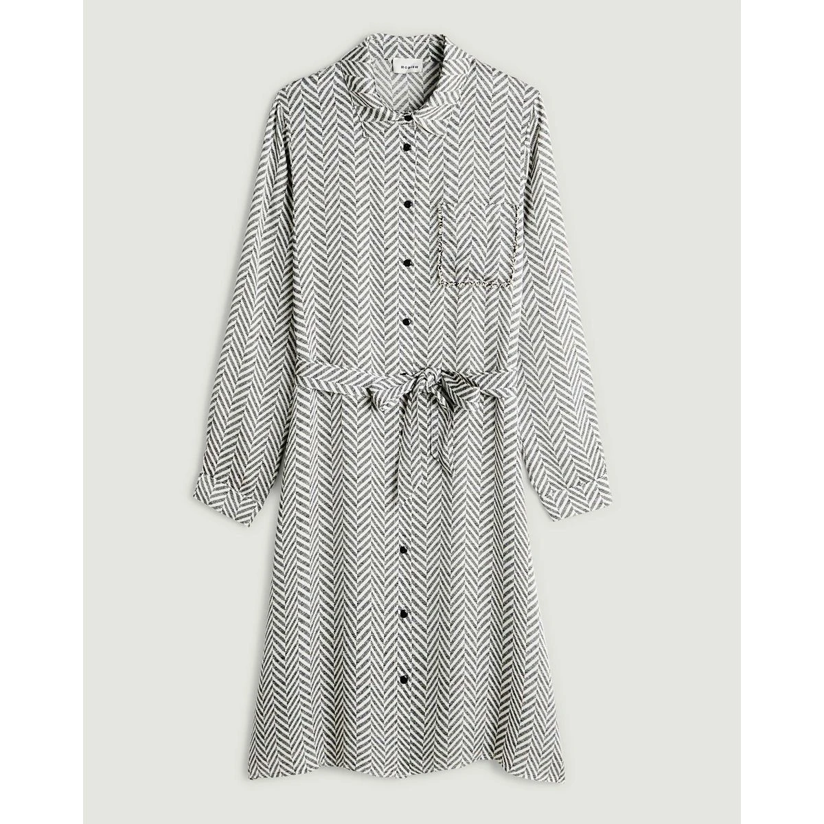 RODIER Robe Chemisier En Satin 6 RODIER Robe Chemisier En Satin – Image 6