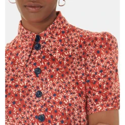 Tara Jarmon Robe Longue évasée -Velousia Soldes Boutique 65b670c3425d6f7820608df225b5fbe2