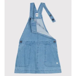 PETIT BATEAU Robe Salopette En Denim -Velousia Soldes Boutique 6753899973b6cb25dc58e93cc0dfc6a1