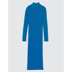 Robe Longue à Cotes -Velousia Soldes Boutique 696b1bbd6d319035b0ba12194e7c8853