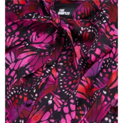 THE KOOPLES Robe Longue Imprimée Avec Volants -Velousia Soldes Boutique 698962acc80d23383afb0b2543a09a51