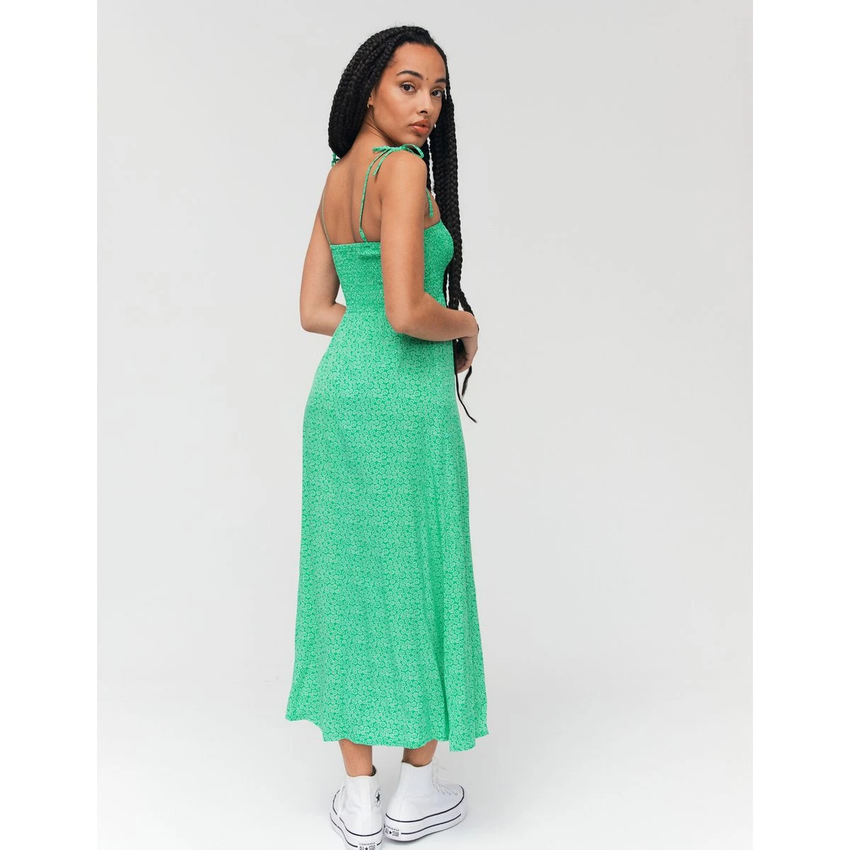 Robe Longue Bretelles à Nouer 5 Robe Longue Bretelles à Nouer – Image 5