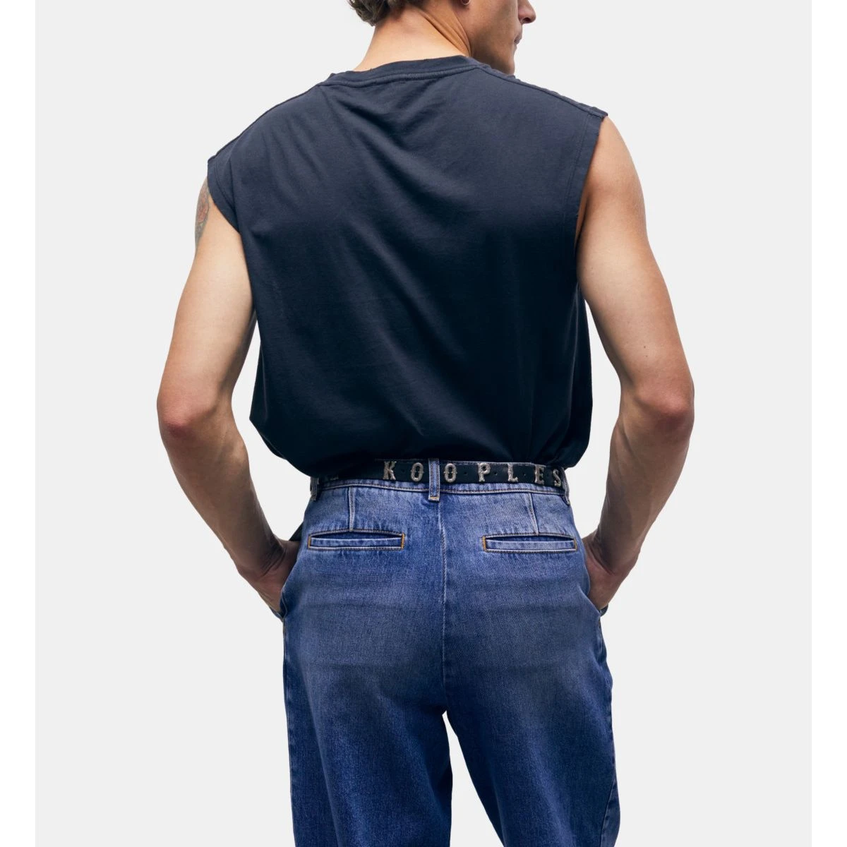 THE KOOPLES Robe Droite Imprimée, Longue, Fines Bretelles 17 THE KOOPLES Robe Droite Imprimée, Longue, Fines Bretelles – Image 17