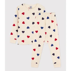 PETIT BATEAU Robe De Chambre Imprimée Coeurs En Polaire -Velousia Soldes Boutique 6caf7366ed31fbab41c55ae83359a9f7