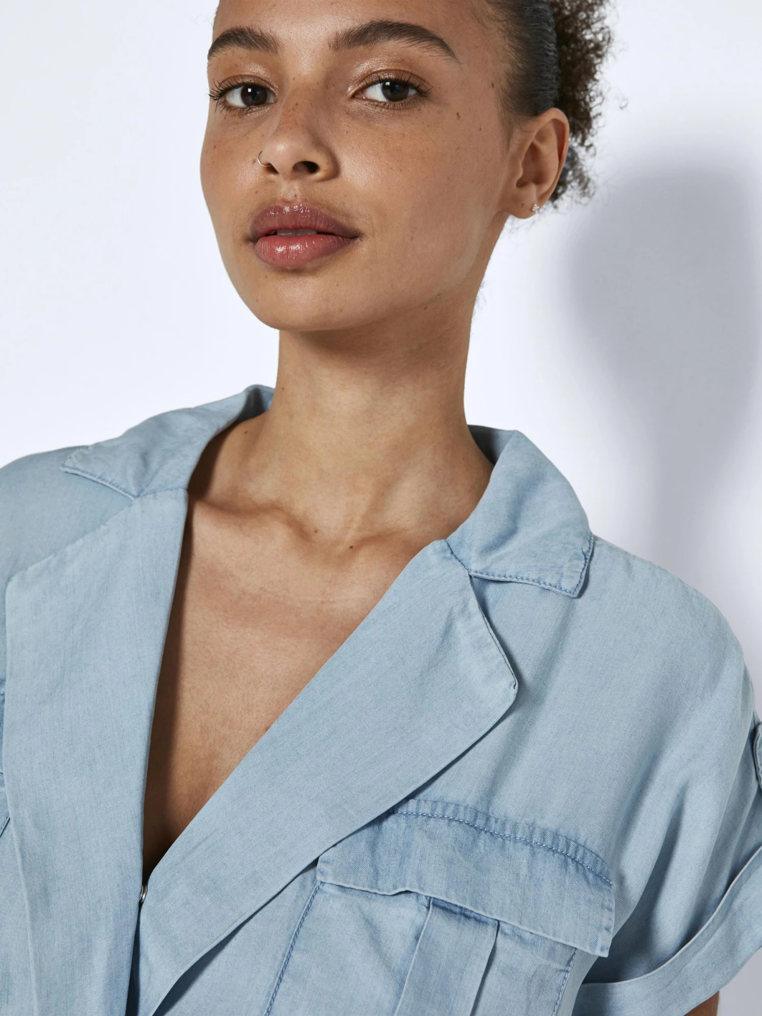 Noisy May Robe Chemise à Nouer 5 Noisy May Robe Chemise à Nouer – Image 5