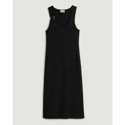 RODIER Robe Mi-mollet En Jersey Strech Sans Manches -Velousia Soldes Boutique 6e0e686a0913be648b208fa77662218e