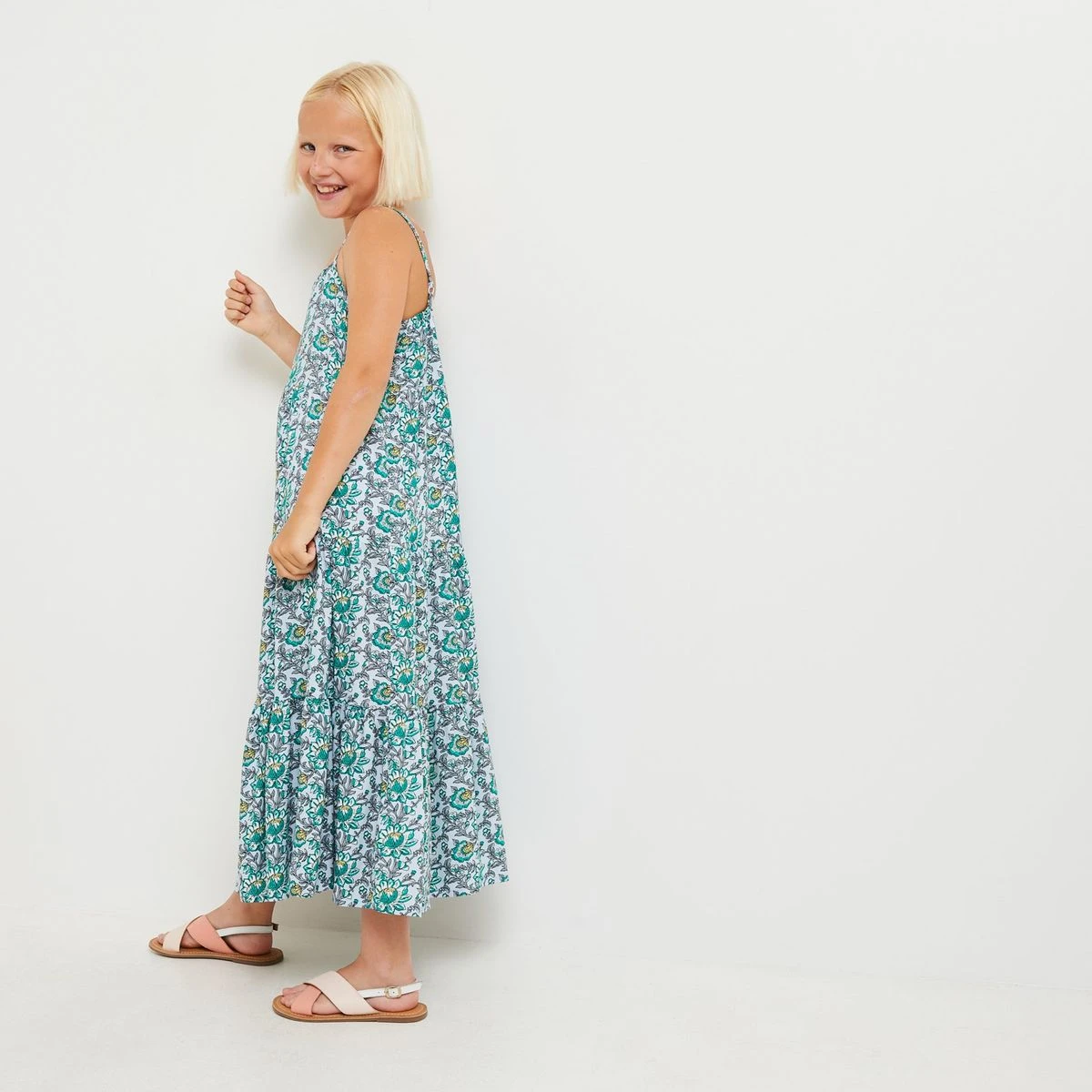 Robe Imprimée En Viscose, Certifié ECOVERO 1 Robe Imprimée En Viscose, Certifié ECOVERO