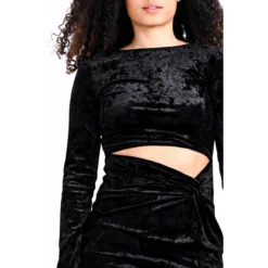 Robe Courte En Panne De Velours Texturé 13 Robe Courte En Panne De Velours Texturé -Velousia Soldes Boutique 6e52616b3eb91cefd40a6aa2d00f4469