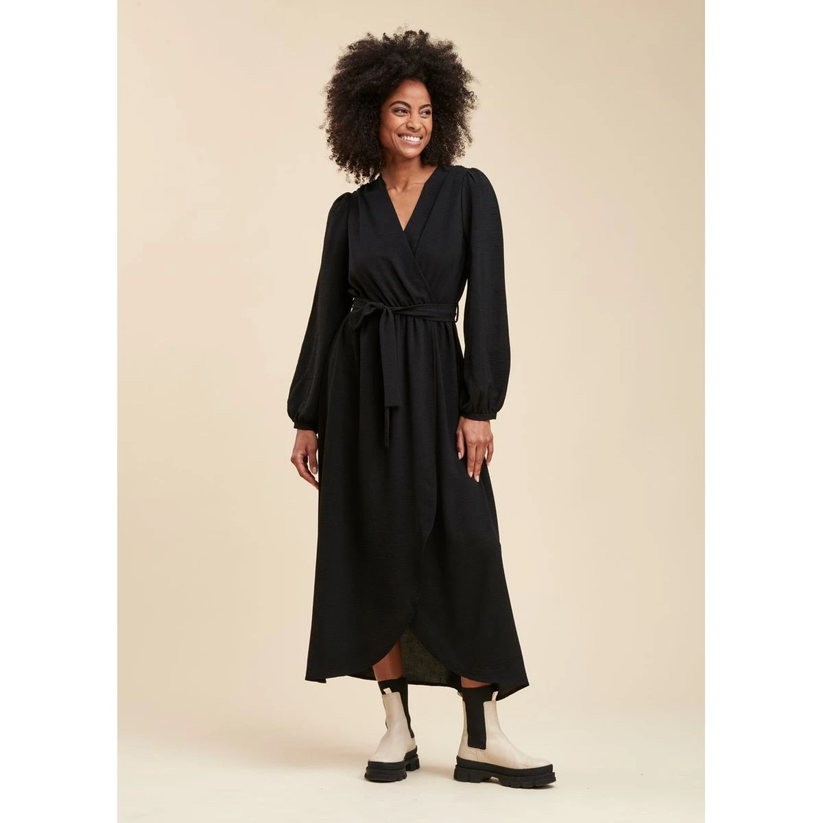 Robe Longue Faux Portefeuille 1 Robe Longue Faux Portefeuille