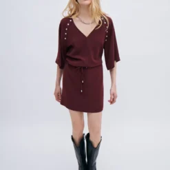 Ikks Robe Avec Décor Pressions -Velousia Soldes Boutique 6fc06c8b9f87e1e7a06a542e85d00802 scaled