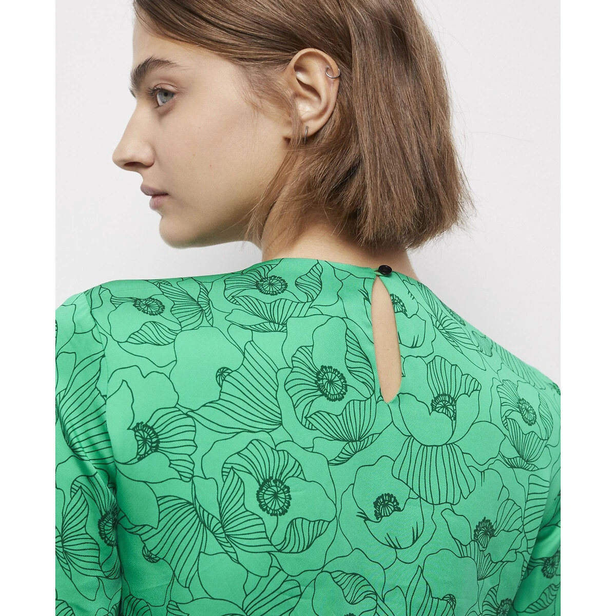 THE KOOPLES Robe Imprimé, Ouverte Sur Côtés 4 THE KOOPLES Robe Imprimé, Ouverte Sur Côtés – Image 4