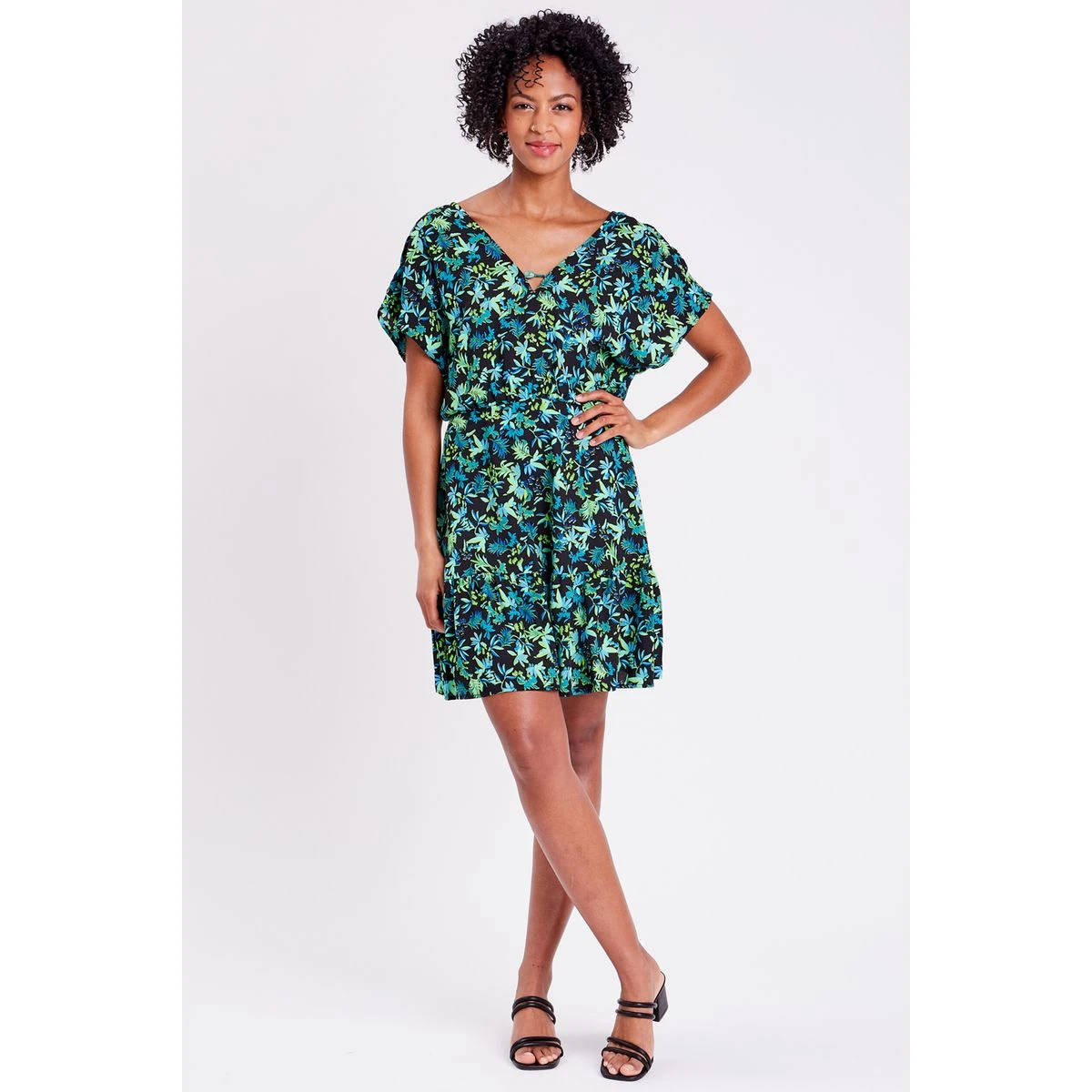 Robe Cintrée Manches Courtes 5 Robe Cintrée Manches Courtes – Image 5