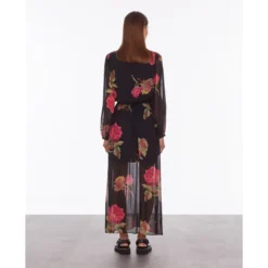 THE KOOPLES Robe Longue Voile, Imprimé Floral -Velousia Soldes Boutique 76602d2d4d0ed4a3f9dc8714901ff60f