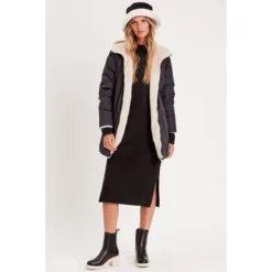 Robe Longue Droite Côtelée -Velousia Soldes Boutique 7683783070c8ebc682f1c6a9f9adb512