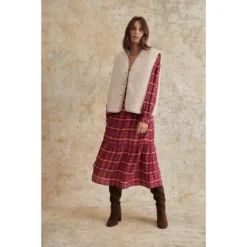 Robe Midi Imprimée Cache-cœur KAROL -Velousia Soldes Boutique 76d6800e92f4a5bb082257f4befe19e2