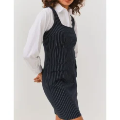 Robe Rayée En Flanelle -Velousia Soldes Boutique 7725def97e8edce244cd3aa3e6921726