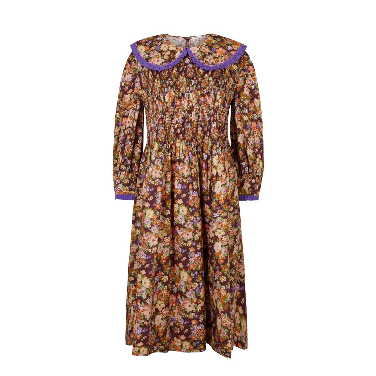 MANOUSH Robe Midi Liberty Fauve 5 MANOUSH Robe Midi Liberty Fauve – Image 5