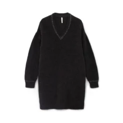 Robe En Tricot Col V Fil Textile 6 Robe En Tricot Col V Fil Textile -Velousia Soldes Boutique 7ab05a8f211e46b52dd28394a4ac9dfa