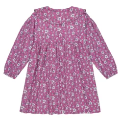 Robe Col Claudine à Manches Longues, Motif Fleuri -Velousia Soldes Boutique 7c3f0d7d080023ecbf3fc590ebf8c5ed