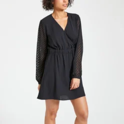 ONLY Robe Encolure V, Manches Longues -Velousia Soldes Boutique 7c57c9d1c9e39ecc51b151b8a1123648