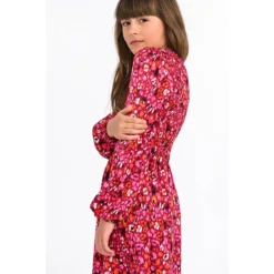 Robe Imprimée Et Buste à Smockes -Velousia Soldes Boutique 7c91abfc75e3d7504fcf01d10c395fc9