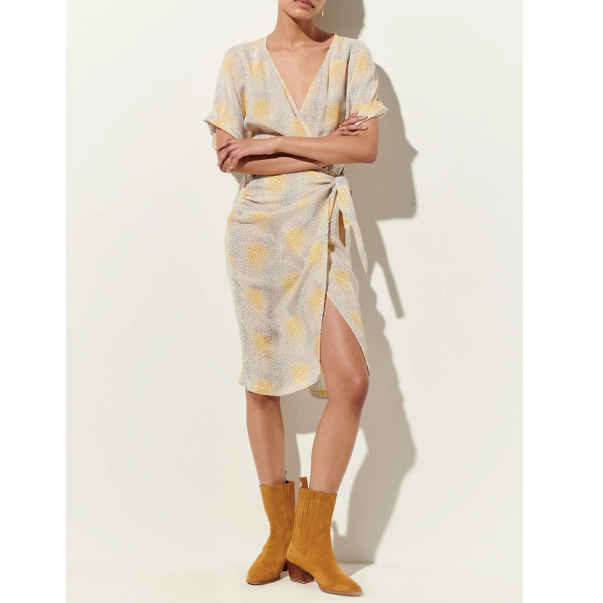 Sessun Robe Portefeuille, Manches Courtes Sista 8 Sessun Robe Portefeuille, Manches Courtes Sista – Image 8