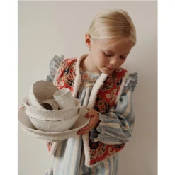 Robe Manches Longues Rayée -Velousia Soldes Boutique 7d92974bbad45fa3dd3a294e7dafa4e5