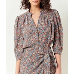 Sessun Robe Courte, Portefeuille, Manches 3/4 GAYNOR -Velousia Soldes Boutique 7f8ade45a976734940a05025898e858b