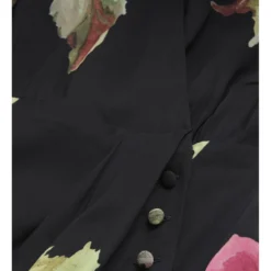 THE KOOPLES Robe Courte Imprimée Fleur -Velousia Soldes Boutique 816a92055ce085de718982598d2f1c03