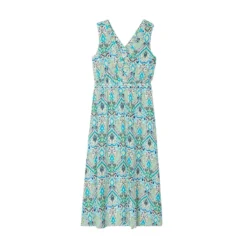 Robe Longue évasée Col En V -Velousia Soldes Boutique 834fb11bde542c6d62da60913eef6a23