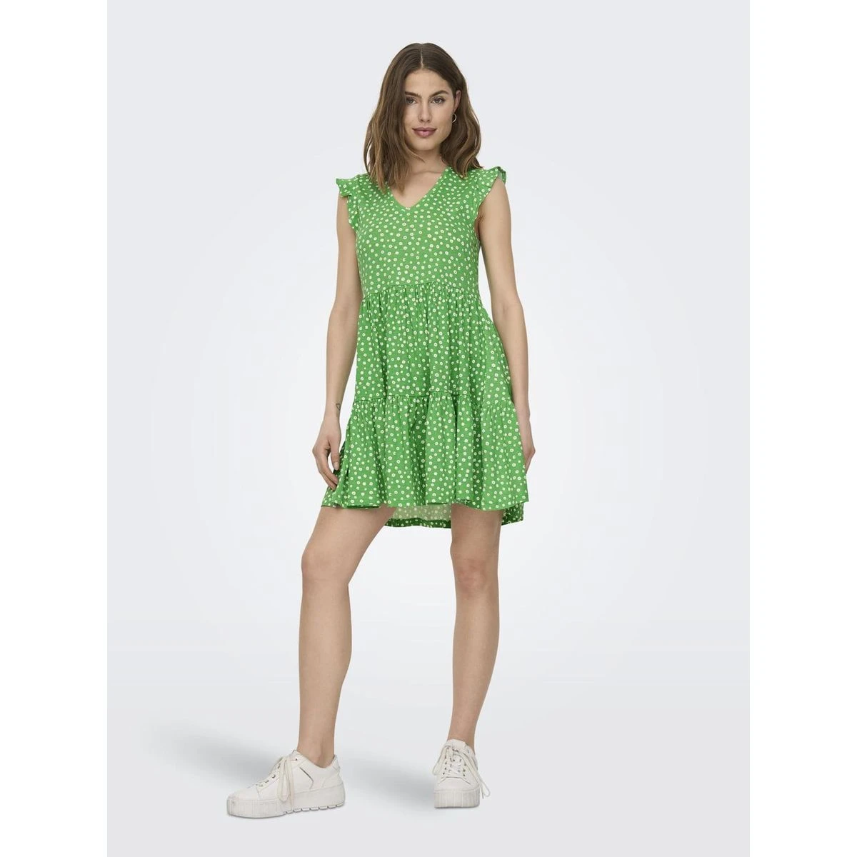 ONLY Robe Courte évasée, Col V 10 ONLY Robe Courte évasée, Col V – Image 10