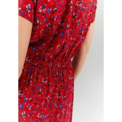 Robe Portefeuille Imprimé Fleurs D'été -Velousia Soldes Boutique 85fe2e750501696dbaf56b29072e6471