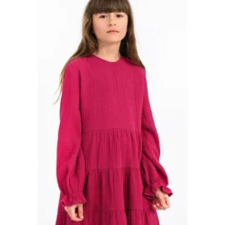 Robe Volantée En Coton -Velousia Soldes Boutique 876567aaf346de16a9bb3b364a2cc687