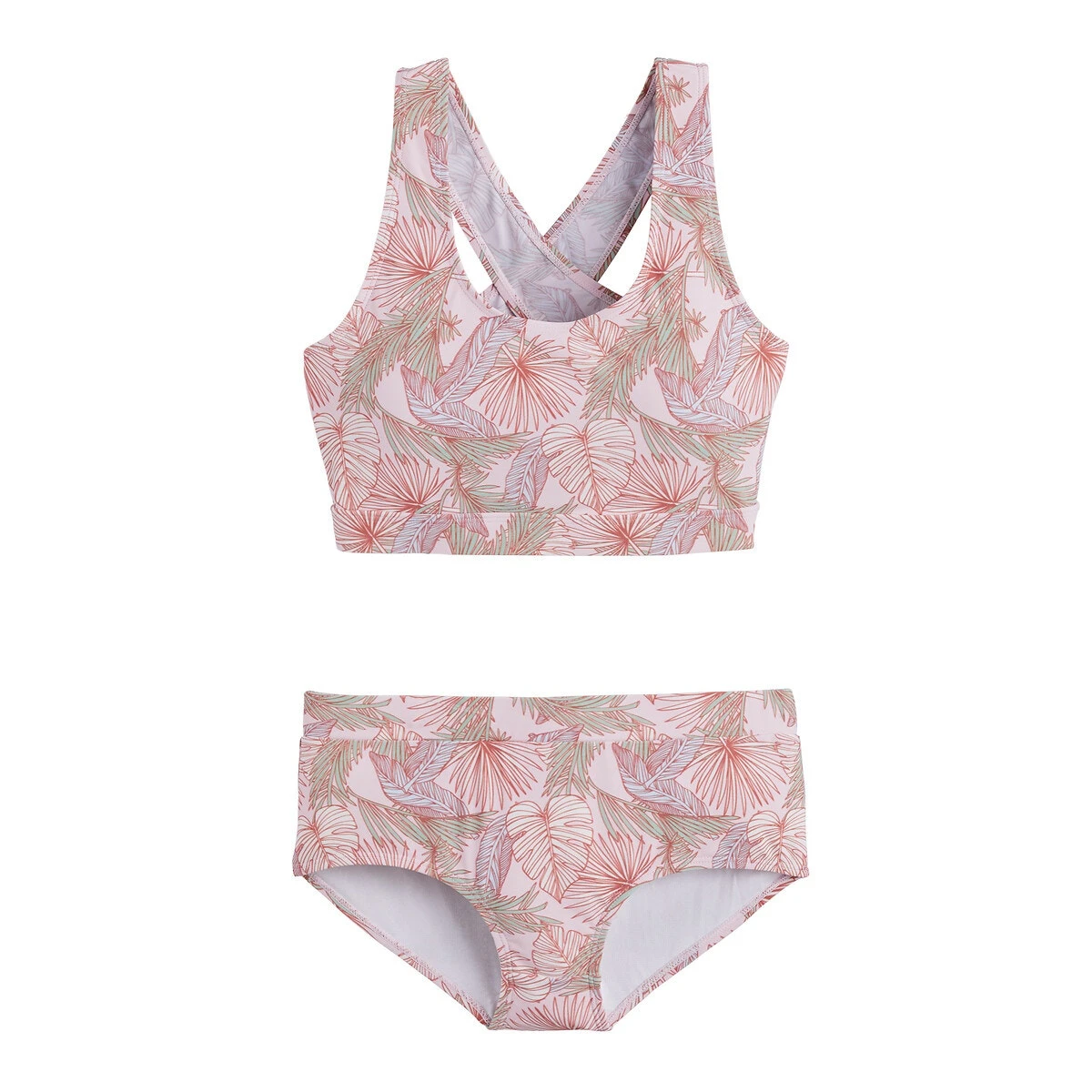 Robe Fluide à Manches Courtes, Imprimé Fleurs 7 Robe Fluide à Manches Courtes, Imprimé Fleurs – Image 7